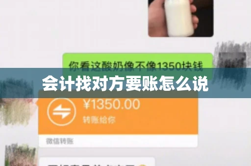 会计找对方要账怎么说 会计找对方要账怎么说